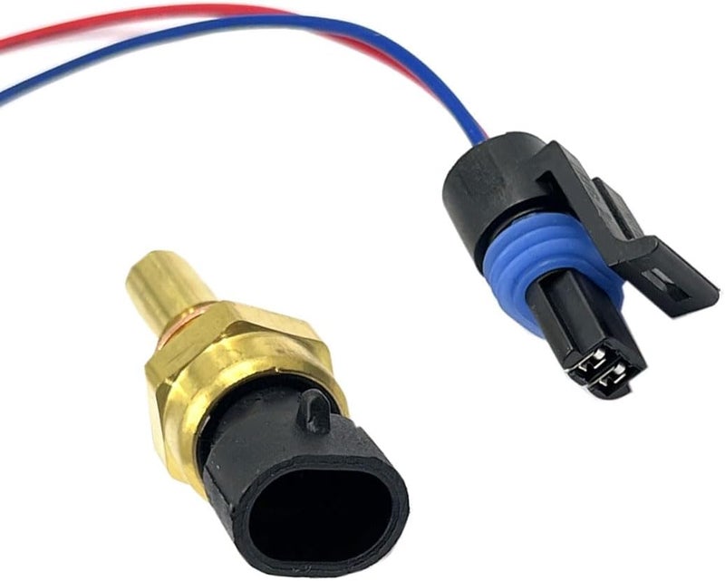 FainWan 213-4514 213-4333 19236568 Engine Coolant Temperature Sensor with Pigtail Connector Compatible with Lacrosse Impala Express Silverado Suburban 1500 2500 Trailblazer Yukon Savana Saturn Vue - Image 2